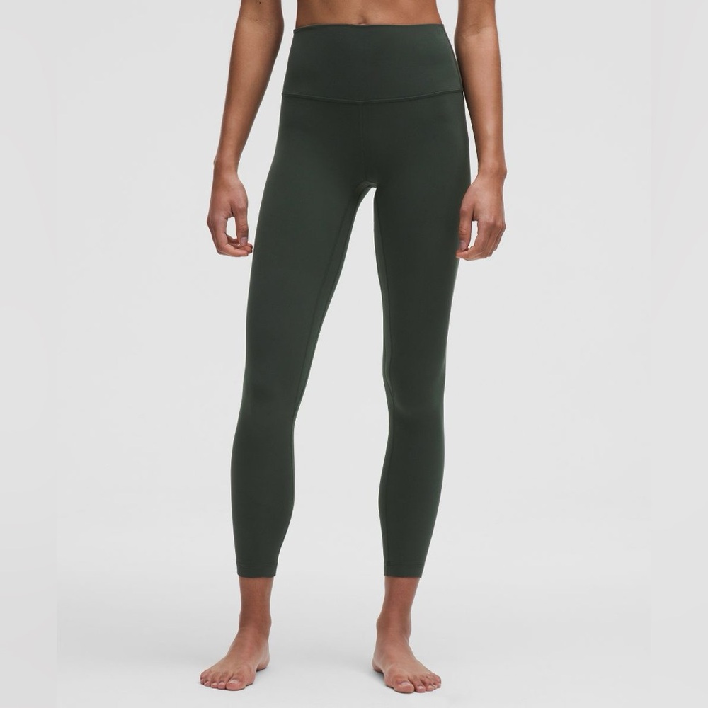 LULULEMON Align HR Crop 23” Size 0 | Rainforest Green | Nulu Buttery Soft NWT - Picture 13 of 16